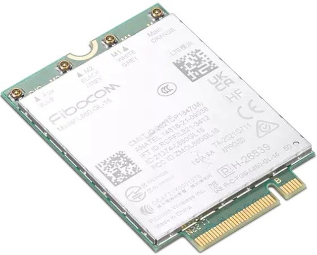 Moduł WWAN Fibocom L860-GL-16 CAT16 4G LTE M.2 dla ThinkPad 