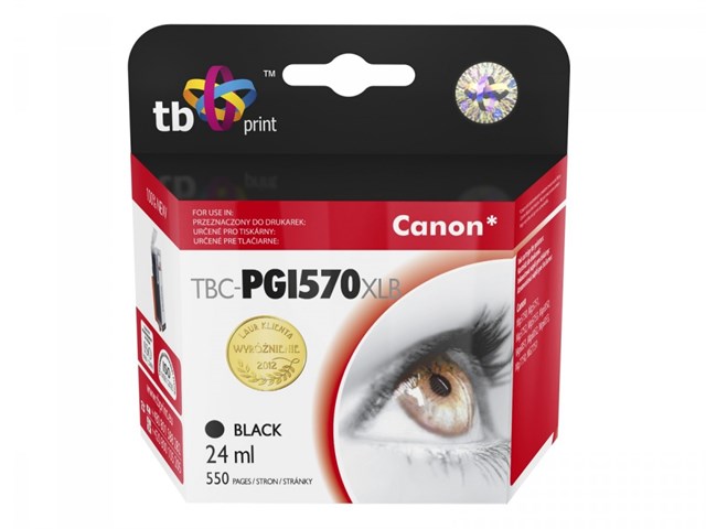 Tusz do Canon PGI-570XL TBC-PGI570XLB BK 100% nowy