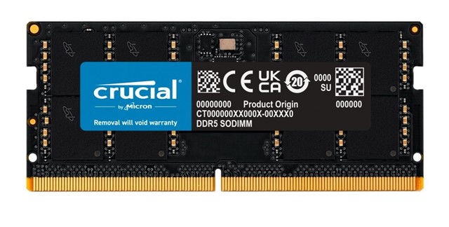 Pamięć DDR5 SODIMM 32GB/4800 CL40 (16Gbit) 