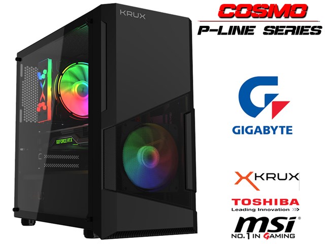 COSMO P-LINE i5-12400f /SSD1TB m2 /2TB /32GB /RTX3060Ti